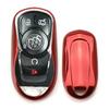 Chromrot TPU Schlüsselanhängerhülle für Buick Envision LaCrosse Encore Regal Enclave