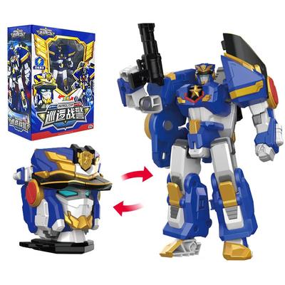 Mini Force Strongest Police Transforming Robot Toy Action Figures MiniForce X Transformation Robot Patrol Cop Toy for Child Gift