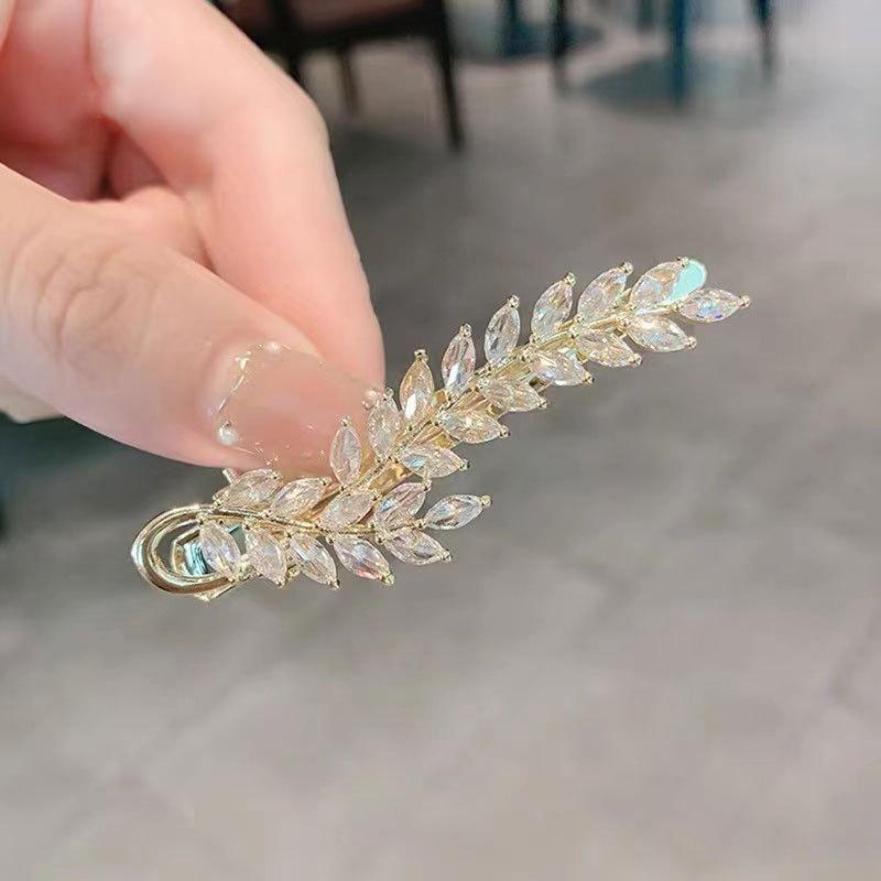 Fashion Bow, Duckbill Clip, Small Fresh Hairpin, Headgear, High-End Hairpin, Bangs, Side Clip.
