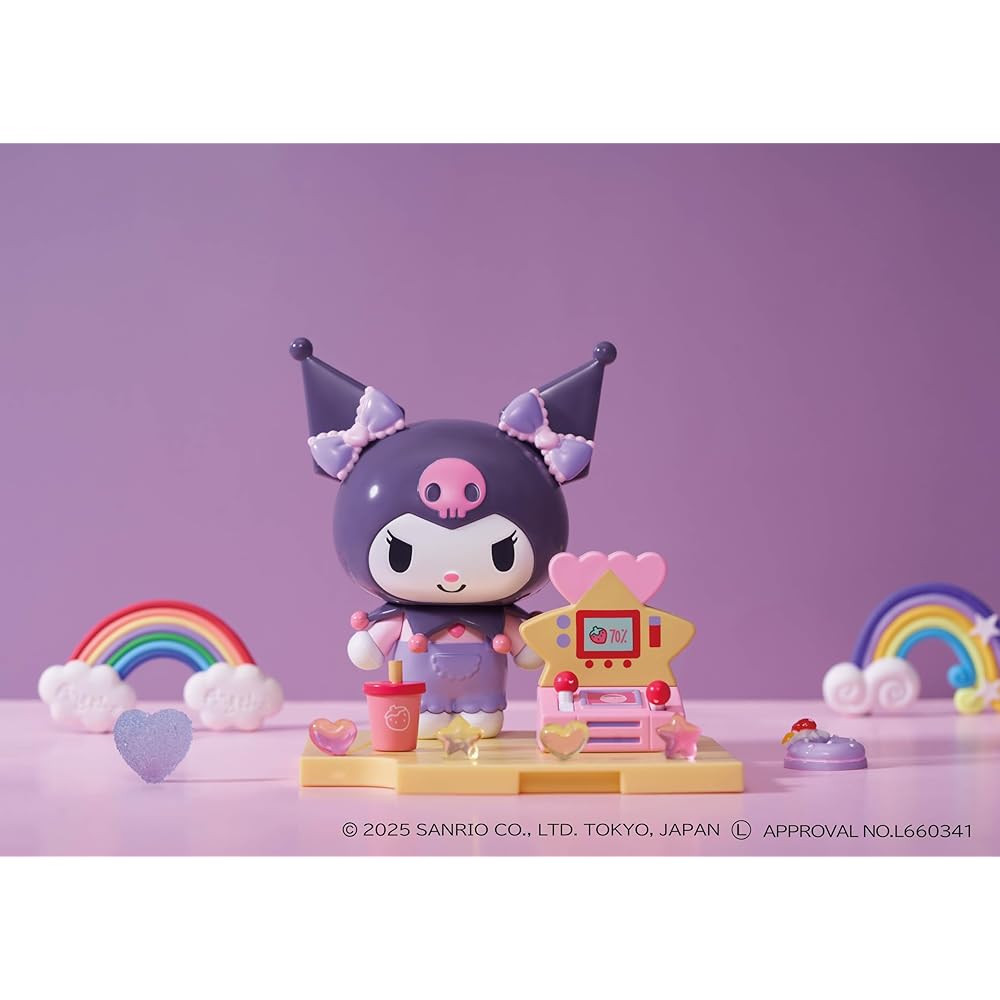 Agatsuma Kuromi Candy Factory Building Set 15+ Years Sanrio Character Toy