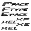 1 Stück XJL XE XF XEL XFL XJL XJ6 XJS F-PACE F-TYPE E-Pace Kofferraum Englische Plakette 3.0 5.0 Hubraum V8V6 Autoaufkleber