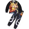 New Movie Comic Print Long Sleeve Pajama Set for Kids and Teens