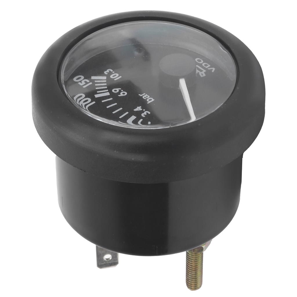 Манометр тиску масла Дизельний двигун Масло Генераторна частина Стрілка Вимірювальний прилад 52 мм 0?150psiDC12V