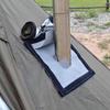 Outdoor camping tent chimney anti-scalding sheet double-layer flame retardant cloth, suitable for DIY camping fireproof stove