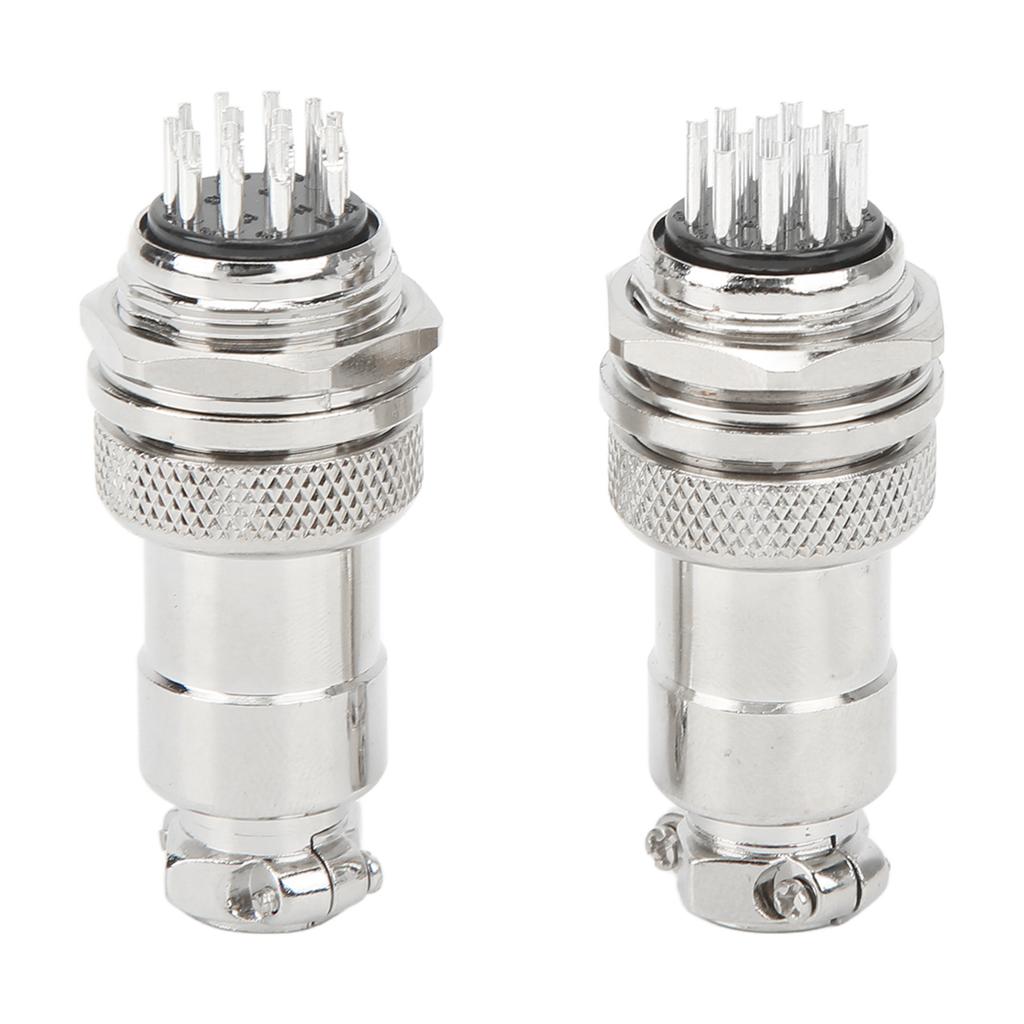 2 Stück Luftfahrtstecker Buchse Verbinder 14 Pin Stecker Buchse Luftfahrtstecker Buchse für Mechanisch