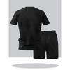 European Size Men'S 100% Cartoon Graphic Print T-Shirt, Short Sleeve Crew Neck Tee, Summer Outdoor Menswear