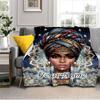 1PC Custom Name Ethereal Beauty Stars flannel blanket versatile,all-season throw suitable for the living room,bedroom,camping,travel,and gift