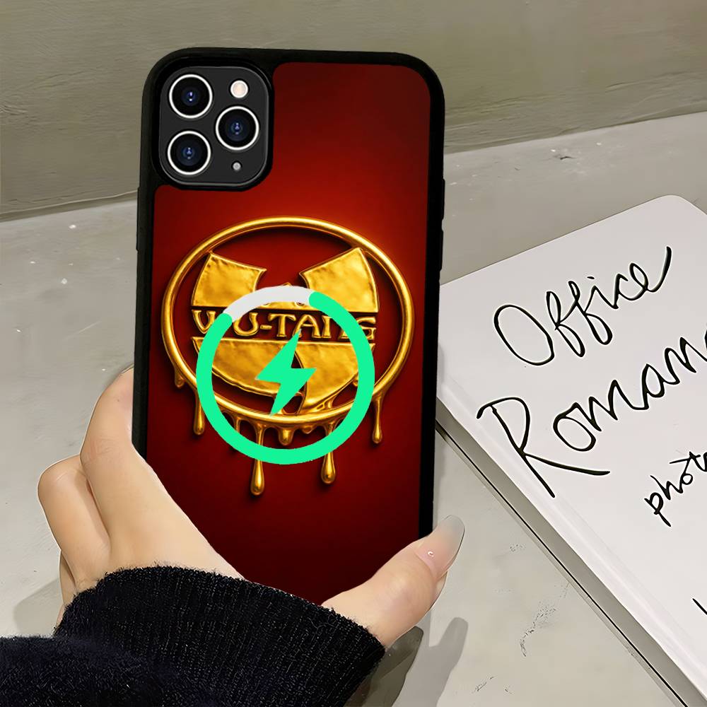 

Fashion Trends WU-T-TANG CLANs Magnetic Matte Phone Case For IPhone 16 17 15 14 13 12 11 For Magsafe Wireless Charge Cover iPhone 12pro max