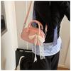 Summer high-end lace bowling bag women's new shoulder messenger bag work sundries small bag