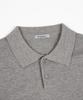 BIRBANTE Soft Washable Collared Knit - Melange Beige