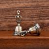 Die-casting Motorcycle Guardian Bell Meditation Evil Spirit Trap Bell Retro Bronze Bell  Gifts