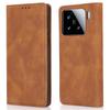 For Xiaomi 15 Case Wallet Magnetic Closing Leather Flip Phone Cover