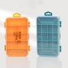 Double-Side Small Parts Storage Case Plastic Compartment Tools Box Hardware Organizer for Screws Nuts Nails Bolts Jewelry