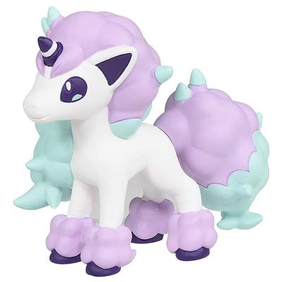 Takara Tomy Moncolle Figurka Ponyta Věk 4 a splňuje bezpečnost hraček ST Mark TAKARA TOMY "Pokémon MS-42 (Galární forma)" Pokémon Hračka, Nahoru, Standardy, Certifikováno,