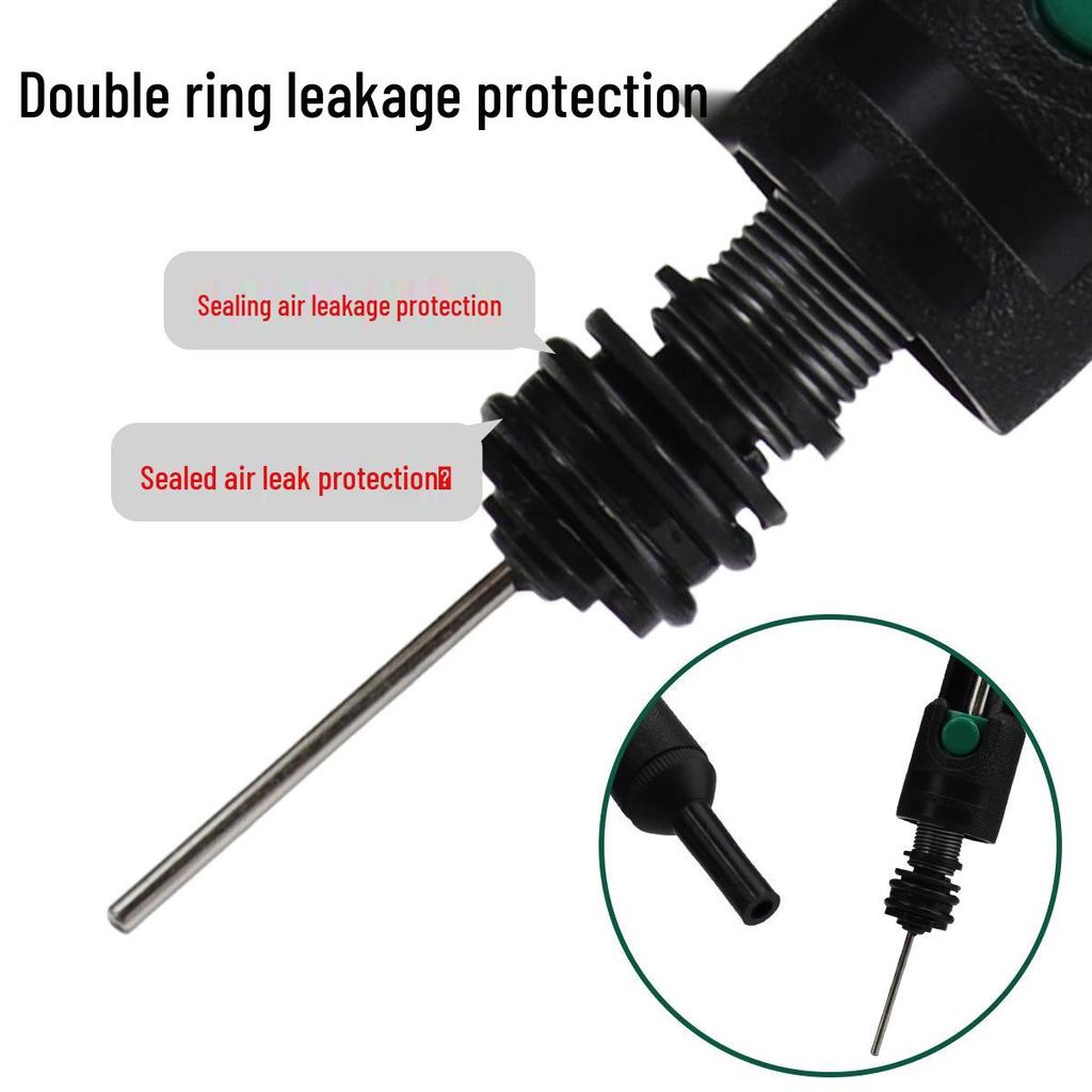 High-Performance Desoldering Pump & Iron with Silicone Tip for Home Repairs