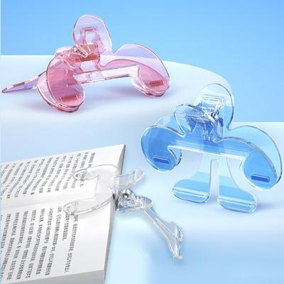 Note Book Holder Reading Bookmark Rack Easy To Read Fixed Clip 12° Fixed Book Holder