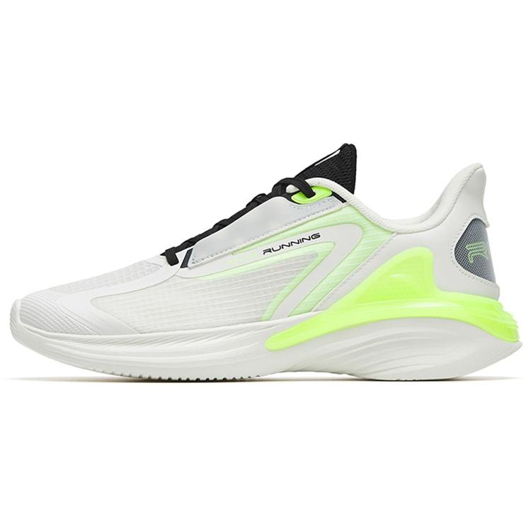 ANTA Running Series Sneakers  White Green  Men s 112235565-6 EU 39