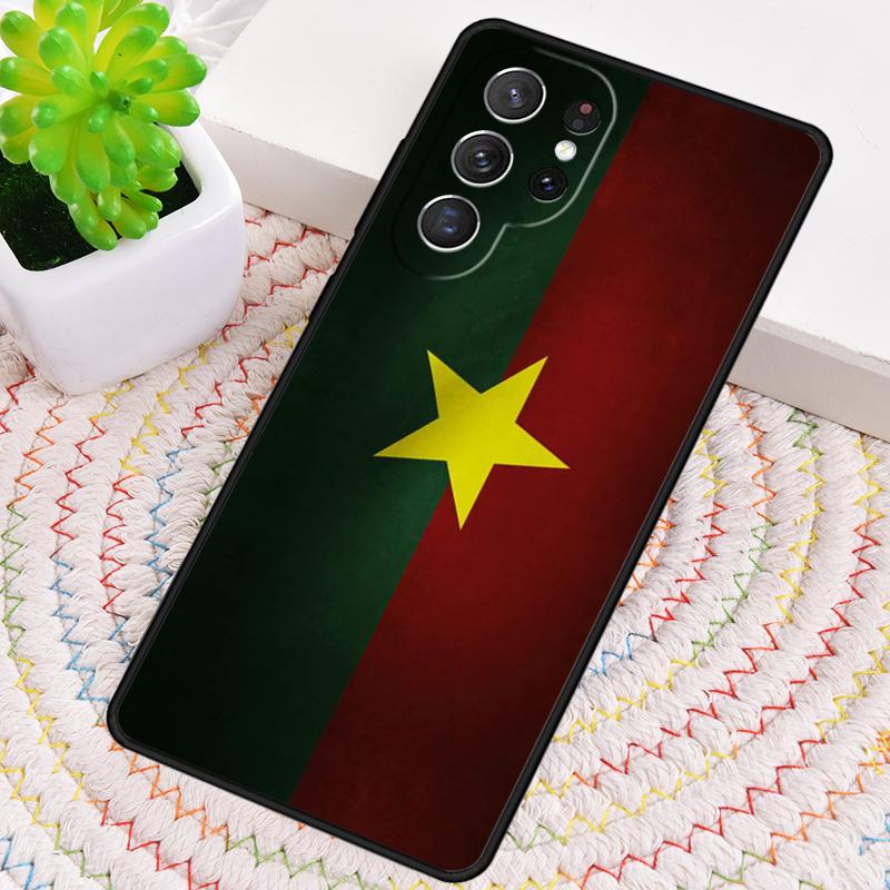 Burkina Faso Flag Phone Case for Samsung Galaxy note 10 pro S26 Ultra S23 S24 FE S25 S21 S22 PLUS shockproof Cove
