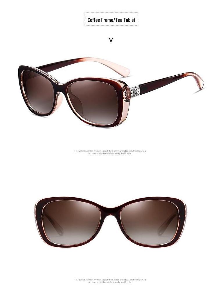2025 Women's Polarized Anti-UV Sunglasses - Driving Glasses for Moms & Seniors, Ideal for Small Faces