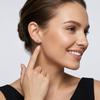 Moissanite Stud Earrings Minimalist 6 Claw Ins Style Women