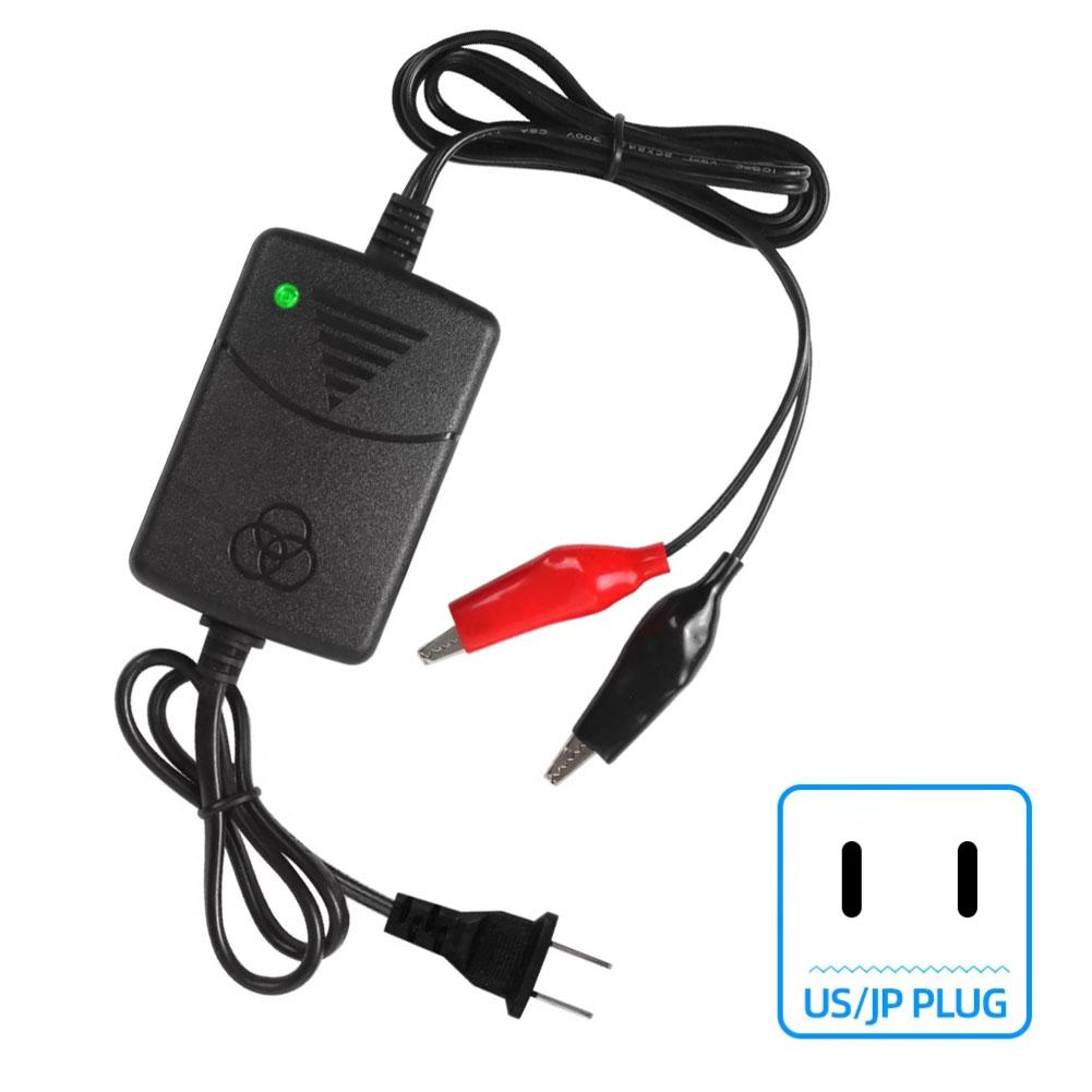 For Smart 12V 1300mA Car Battery Charger for Sealed Acid Batteries Suitable for Motorcycles and Electric Devices