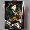 Anime angrep på titan mannlig hovedperson Maleri Kunst Hjemmeinnredning Barnerom Barnerom Stue Sofa Veggdekor Kvalitet Lerretsplakat