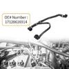 Replacement Radiator Hose Easy Installation Engine Coolant Water Inlet Pipe Hose 17128616914 Automotive Accessories