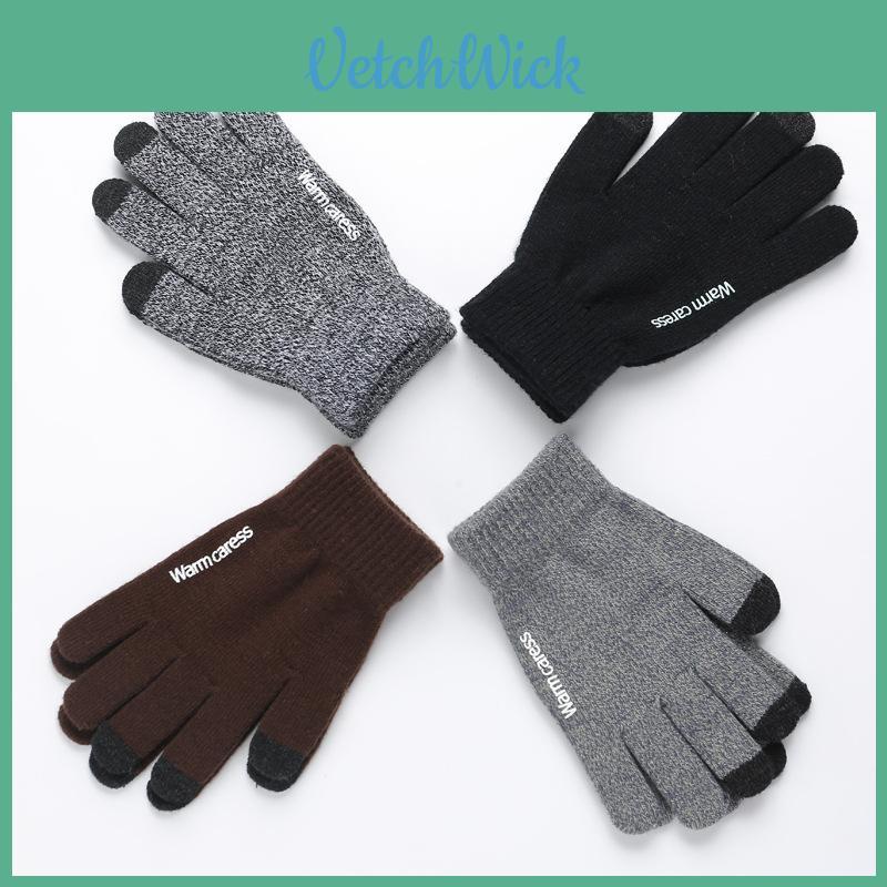 Fashionable And Versatile Men Women Knitted Winter Warm Gloves For All Seasons