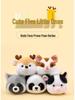 Cute Panda, Fox, Calf, Deer & Raccoon Plush Animal Pendant Doll