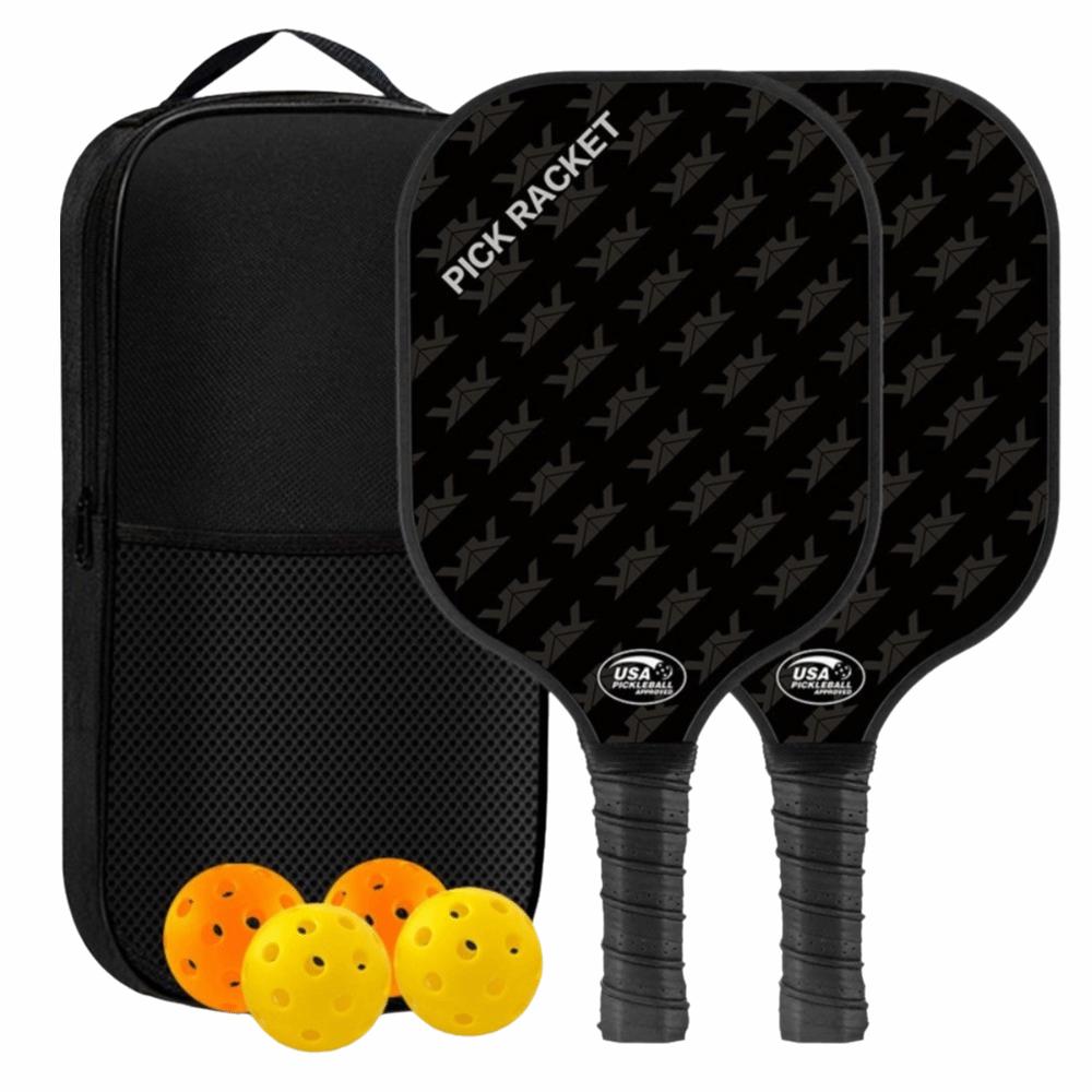 Durable Pickleball Paddles Set Lightweight Pickle Ball Rackets Pickleball Racquet  Sports Equipment