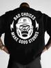 Unisex Spaß Affen T-Shirt Schlechte Entscheidungen Schaffen Spannende Geschichten Gorilla Muster T-Shirt Unisex Lässig Locker Harajuku Streetwear