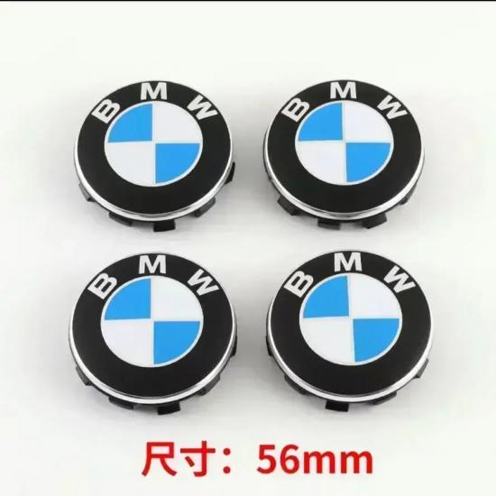 -4 шт. 56 мм 68 мм Эмблема BMW Для колпаков ступиц BMW Для BMW 3 серии 5 серии E60 E90 F10 F30 E46 E39 X5 E53 E70 E38 Z4 56MM Blue White