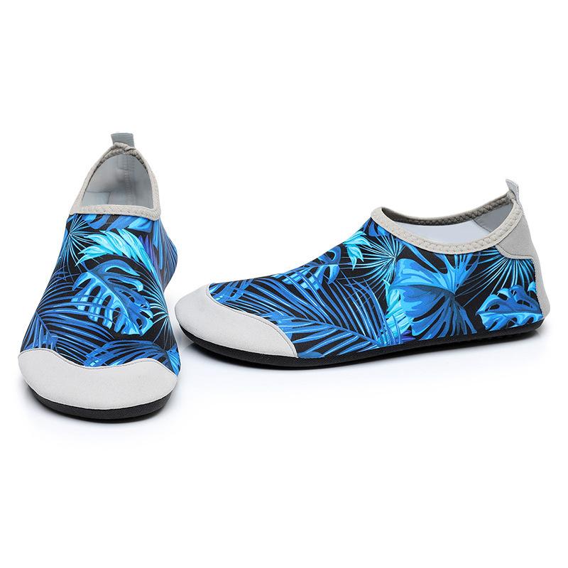 Socken Herren- und Damen-Yoga-Socken Laufen Sporttraining Strandschuhe Weichsohlige Barfuß-Baotou-Flussverfolgungsschuhe