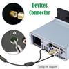 DAOKAI DAB Splitter, AM/FM + DAB Antenna Splitter Car Radio