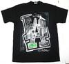 Los Angeles City T-shirt LA California Califas Urban Streetwear Men's Black New