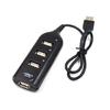 Fast Data Transfer USB Splitter 4-port USB 2.0 Hub with Plum-shaped Pocket Shape