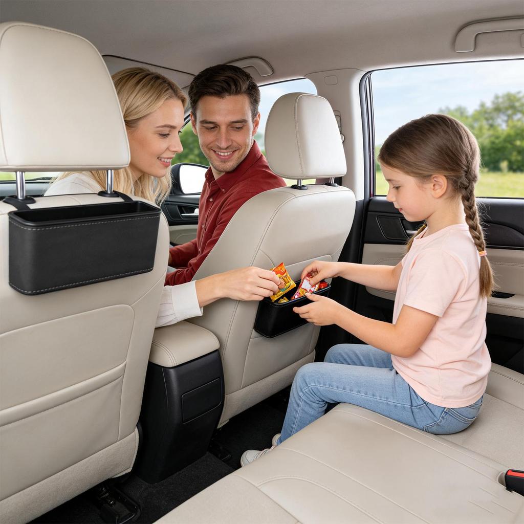 Autositz-Aufbewahrung Keine Beschädigung Lederbox Auto-Rücksitz-Organizer Sitzseiten-Aufbewahrung für SUV Wohnmobil LKW Limousine Fahrzeug