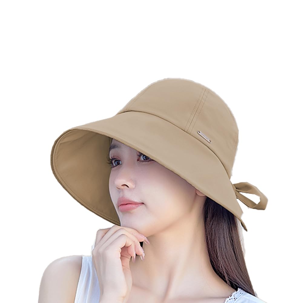 

Sun Protection UV Bucket Breathable Slimming Bow Tie Adjustable Lightweight Size [Kryoza] Women s Hat, 50+, Hat, Mesh, Effect, Ribbon, Elastic,