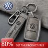 Dla VOLKSWAGEN VW Etui na Kluczyk Samochodowy Pokrowiec Brelok Dla VW Volkswagen Polo Tiguan MK2 Passat B5 B6 B7 Golf 4 5 6 7 MK6 MK7 Jetta Lavida Kluczyk