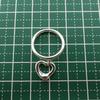 [Used] TIFFANY 925 Open Heart Ring / Size 7 / j9-3