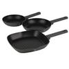 Set of Titanium Frying Pans 20/24/28cm BERLINGER HAUS Anthracite BH-8139