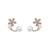 Retro Light Luxury Korean-Style Pearl Tassel Earrings for Women