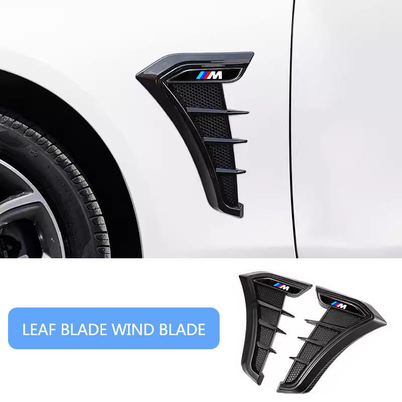 2Pc Car Decorate Fender Body Side Emblem Sticker Auto Accessories For BMW M Performance M3 X6 X5 E39 E46 E90 E60 E36 F11 F12 F07 jvsh88