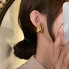 Neue trendige klobige Wassertropfen-Ohrringe für Frauen Persönlichkeit glänzende Tropfenohrringe Boho Teardrop-Ohrringe Mädchen Modeschmuck Geschenke
