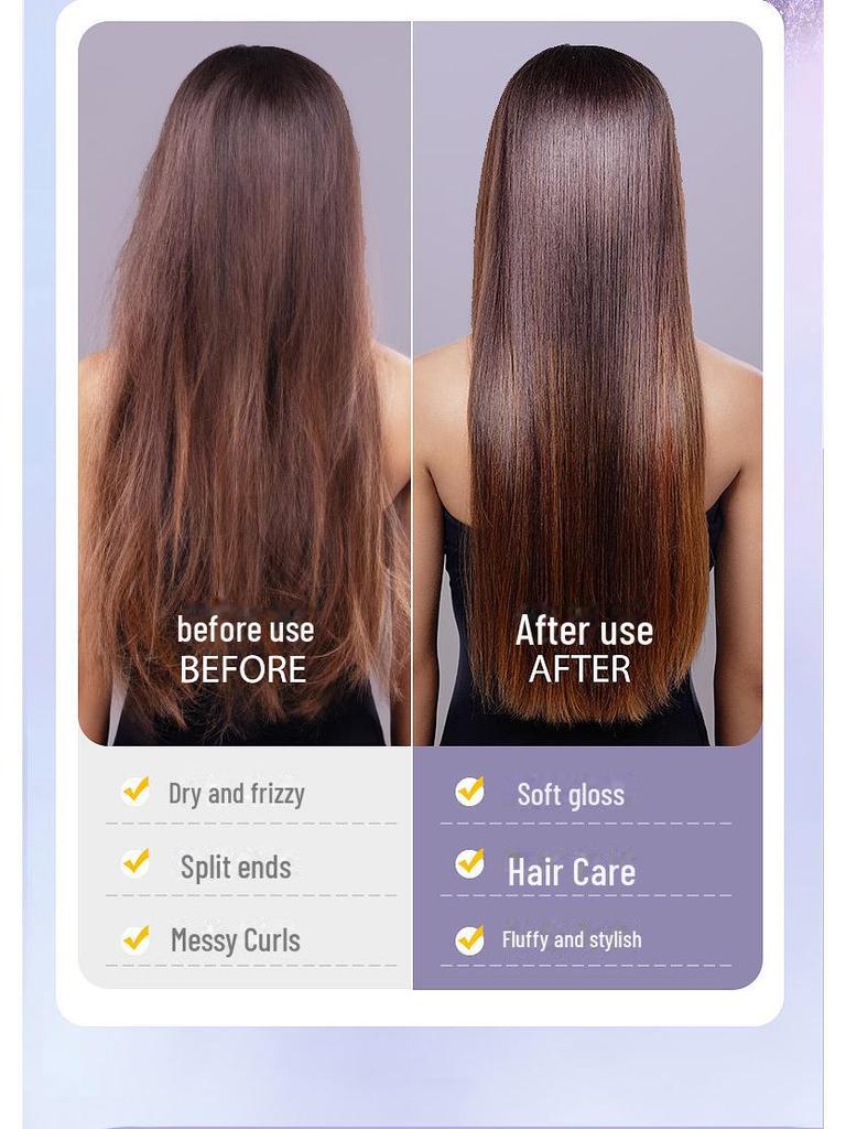 Portable Wireless Hair Straightener & Curler: Rechargeable, Travel-Friendly, Hair-Friendly