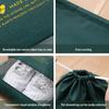 12Sets Color Shoe Bags with Secure Drawstring Shoe Storage Portable Lightweighted for Footwear Protector