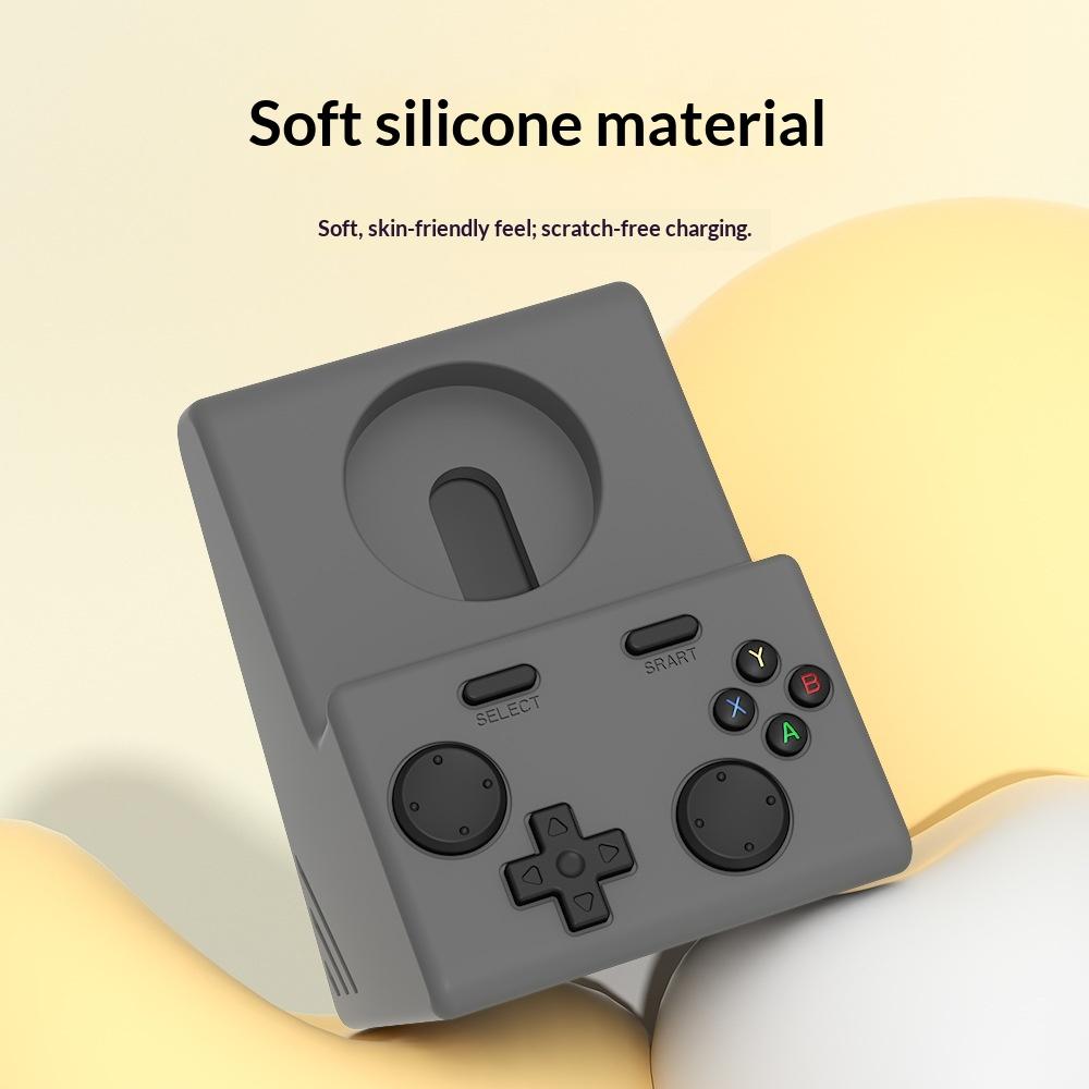 For Apple Watch Charging Stand Game Console Design Anti Slip Silicone Charger Dock