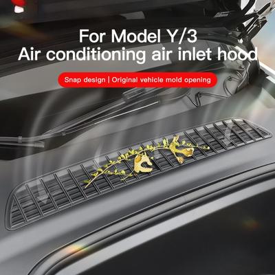 Air Intake Cabin Debris Filter for Model Y ,2022 2023 Car Accessories