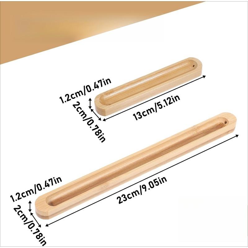 Wooden Incense Holder for Home Decor - Ideal for Meditation, Yoga Tea Ceremony  Convenient  Accessory  for  Zen  Spaces