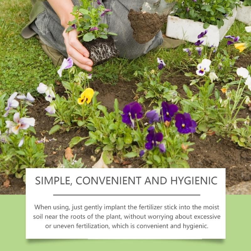 Plant Growth Support Sticks Improve Nutrient Enhances Soil Condition and Increase Resistance Perfect for Gardens Farms